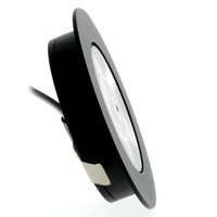 LED Inbouwspots Zwart - 3W – IP54 – 2700K EcoDim LED Inbouwspots Zwart - 3W – IP54 – 2700K