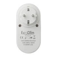 EcoDim LED Stekkerdimmer 0-100 Watt 220-240V