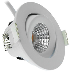 EcoDim LED Inbouwspots Wit - 5W – IP54 – 2000K-3000K - Kantelbaar LED Inbouwspots Wit - 5W – IP54 – 2000K-3000K - Kantelbaar
