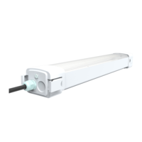 Lightexpert LED Tri Proof Armatuur met Sensor 150CM - 60W - 150Lm/W - 4500K - IP65 - IK10