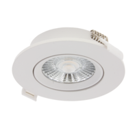 Lightexpert LED Inbouwspots  Wit - 6W – IP44 – 2700K - Dimbaar