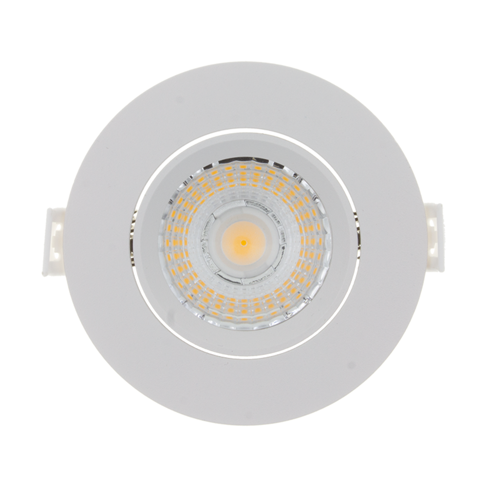 Lightexpert LED Inbouwspots  Wit - 6W – IP44 – 2700K - Dimbaar