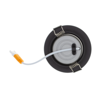 LED Inbouwspots Zwart - 6W – IP44 – 3000K - Dimbaar Lightexpert LED Inbouwspots Zwart - 6W – IP44 – 3000K - Dimbaar
