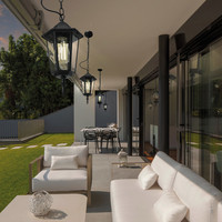 Klassieke Hanglamp Buiten - Zwart - IP44 - E27 Fitting V-TAC Klassieke Hanglamp Buiten - Zwart - IP44 - E27 Fitting