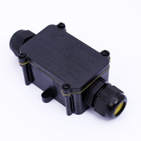 Lasdoos IP68 - 2 Flexible ingangen 6-11MM Lightexpert Lasdoos IP68 - 2 Flexible ingangen 6-11MM