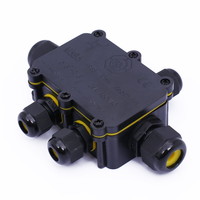 Lasdoos IP68 - 5 Flexible ingangen 4-8MM Lightexpert Lasdoos IP68 - 5 Flexible ingangen 4-8MM