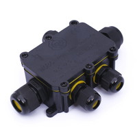 Lasdoos IP68 - 5 Flexible ingangen 4-8MM Lightexpert Lasdoos IP68 - 5 Flexible ingangen 4-8MM