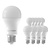 10x Dimbare E27 LED Lampen - 8.8W - 6500K - Voordeelverpakking
