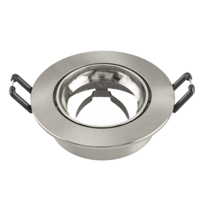 GU10 Inbouwspot Rond - GU10 Fitting - Rio - RVS - ø85mm