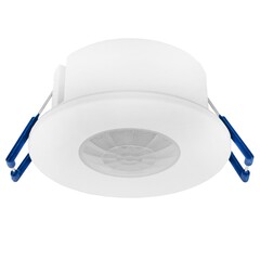 Witte Inbouw Bewegingssensor 360° Met Schemerschakelaar 8M Bereik Max. 600W IP65