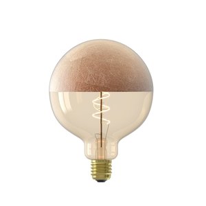 Calex Calex XXL Specials LED Lamp G125 - E27 - 120 Lm - Copper Spiraal Calex XXL Specials LED Lamp G125 - E27 - 120 Lm - Copper Spiraal