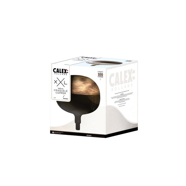 Calex Calex Boden XXL Copper Spiraal - E27 - 100 Lumen
