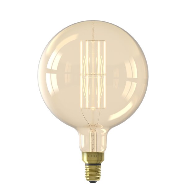 Calex Calex Megaglobe LED Filament - E27 - 1100 Lm - Goud