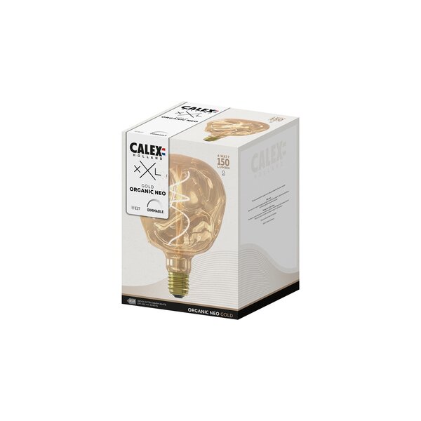 Calex Calex LED XXL Organic Neo Goud - E27 - 150 Lumen - Dimbaar