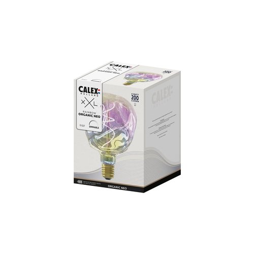 Calex Calex LED XXL Organic Neo Rainbow - E27 - 200 Lumen - Dimbaar