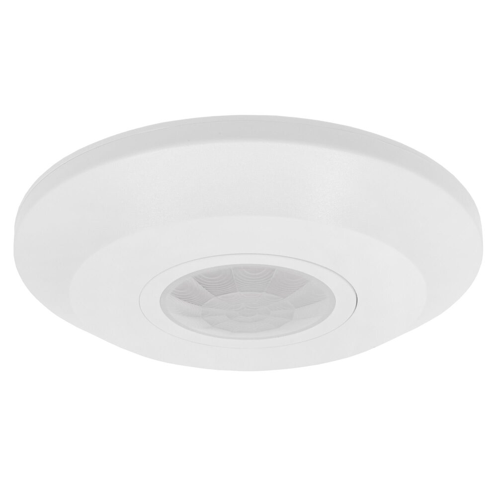 Ledvion Witte Opbouw Bewegingssensor 360° Met Schemerschakelaar 8M Bereik