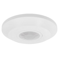 Ledvion Witte Opbouw Bewegingssensor 360° Met Schemerschakelaar 8M Bereik