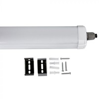 V-TAC IP65 LED Armatuur 120 cm - 36W - 4320 Lumen - 4000K - Koppelbaar