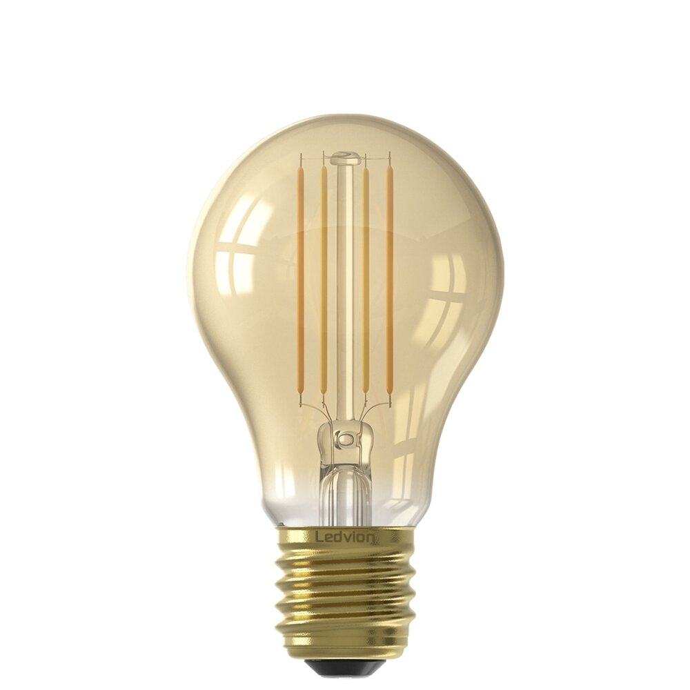 Ledvion Smart CCT E27 LED Lamp Filament - 1800-3000K - Wifi - Dimbaar - 7W