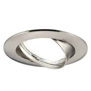 Ledvion Dimbare LED inbouwspot RVS - Amsterdam - 5W - 4000K - ø82mm Dimbare LED inbouwspot RVS - Amsterdam - 5W - 4000K - ø82mm