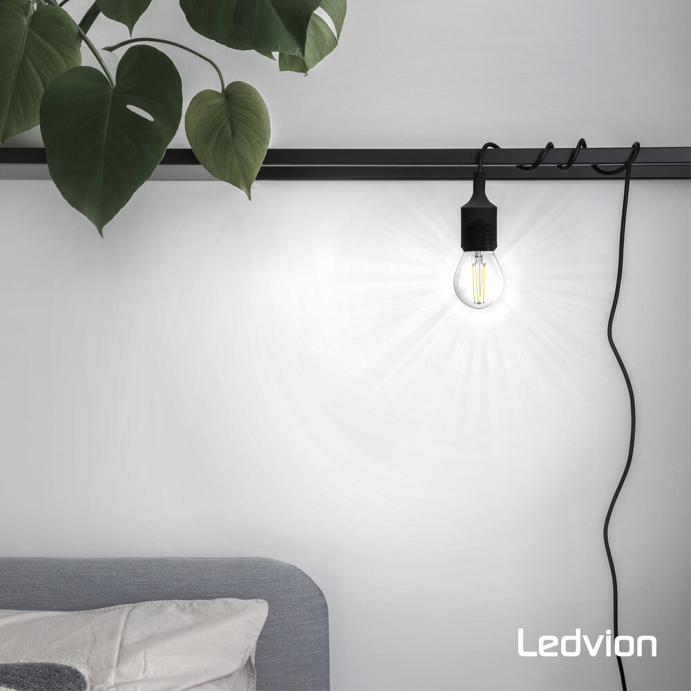 Ledvion E27 LED Lamp Filament - 1W - 2100K - 50 Lumen - Clear