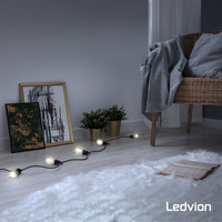 Ledvion E27 LED Lamp Filament - 1W - 2100K - 50 Lumen - Clear