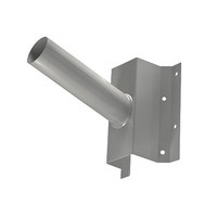LED Straatlamp Muursteun – Grijs - Ø60mm