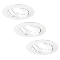 Ledvion Dimbare LED inbouwspot Wit - Rio - 3W - 6500K - ø85mm - 3 pack
