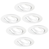 Ledvion Dimbare LED inbouwspot Wit - Rio - 3W - 6500K - ø85mm - 6 pack
