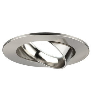 Ledvion Dimbare LED inbouwspot RVS - Rio - 5W - 6500K - ø85mm Dimbare LED inbouwspot RVS - Rio - 5W - 6500K - ø85mm