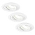 Dimbare LED inbouwspot Wit - Tokyo - 5W - 4000K -  ø92mm - 3 pack