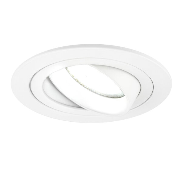 Ledvion Dimbare LED inbouwspot Wit - Tokyo - 5W - 6500K -  ø92mm