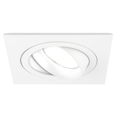 Dimbare LED inbouwspot Wit - Sevilla - 5W - 6500K - 92mm - Vierkant