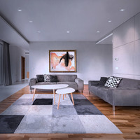 Ledvion Dimbare LED inbouwspot RVS - Sevilla - 3W - 6500K - Vierkant