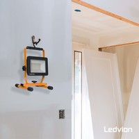 Ledvion LED Bouwlamp 50W - Osram LED Chips - 120lm/W - Osram LED Chips - 6000 Lumen - 6500K
