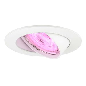 Ledvion Smart LED inbouwspot Wit - Amsterdam - Smart WiFi - Dimbaar - RGBWW Smart LED inbouwspot Wit - Amsterdam - Smart WiFi - Dimbaar - RGBWW