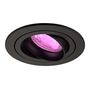Ledvion Smart LED inbouwspot Zwart - Tokyo - Smart WiFi - Dimbaar - RGBWW Smart LED inbouwspot Zwart - Tokyo - Smart WiFi - Dimbaar - RGBWW