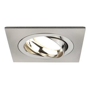 Ledvion Dimbare LED inbouwspot RVS - Sevilla - 5W - 2700K - 92mm - Vierkant Dimbare LED inbouwspot RVS - Sevilla - 5W - 2700K - 92mm - Vierkant
