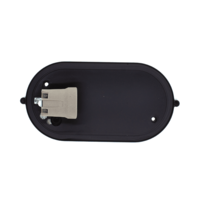 Bulleye Wandlamp Buiten Zwart - E27 Fitting - IP54 Lightexpert Bulleye Wandlamp Buiten Zwart - E27 Fitting - IP54