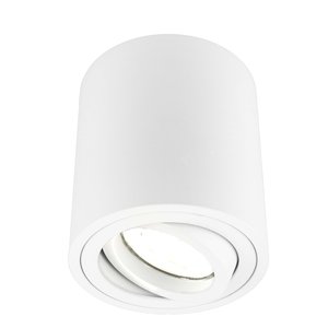 Ledvion Dimbare LED Opbouwspot - Rond - Wit - 5W - 4000K - Kantelbaar - IP20 Dimbare LED Opbouwspot - Rond - Wit - 5W - 4000K - Kantelbaar - IP20