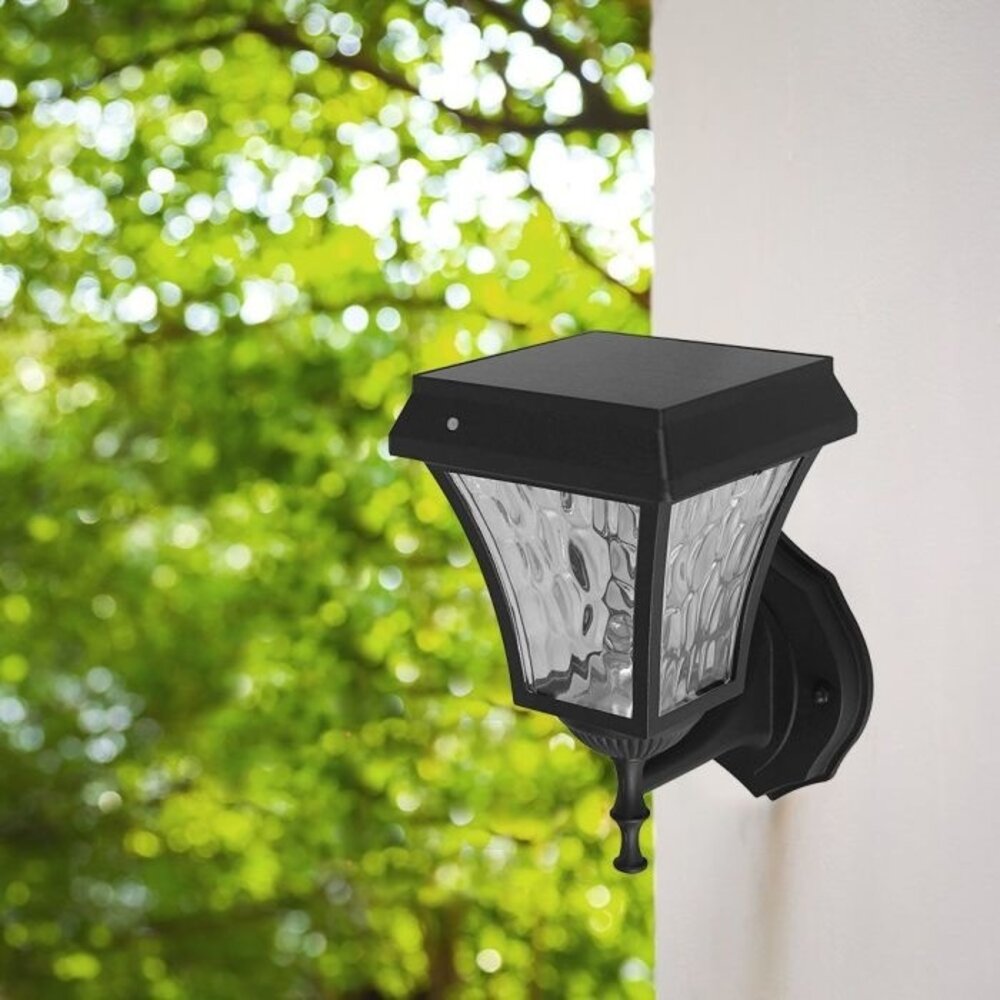 Lightexpert Solar Wandlamp Buiten - 2W - 110lm - IP65 - CCT Lichtkleur instelbaar