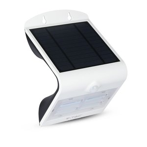 Lightexpert LED Solar Wandlamp - 3W - 3000K+4000K - IP65 - Met Bewegingssensor LED Solar Wandlamp - 3W - 3000K+4000K - IP65 - Met Bewegingssensor