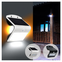 LED Solar Wandlamp - 1.5W - 4000K - IP65 - Met Bewegingssensor Lightexpert LED Solar Wandlamp - 1.5W - 4000K - IP65 - Met Bewegingssensor