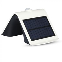 LED Solar Wandlamp - 1.5W - 4000K - IP65 - Met Bewegingssensor Lightexpert LED Solar Wandlamp - 1.5W - 4000K - IP65 - Met Bewegingssensor