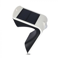 LED Solar Wandlamp - 1.5W - 4000K - IP65 - Met Bewegingssensor Lightexpert LED Solar Wandlamp - 1.5W - 4000K - IP65 - Met Bewegingssensor