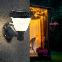 Lightexpert Solar Wandlamp Buiten - 0.8W - 75lm - IP44 - CCT Lichtkleur instelbaar