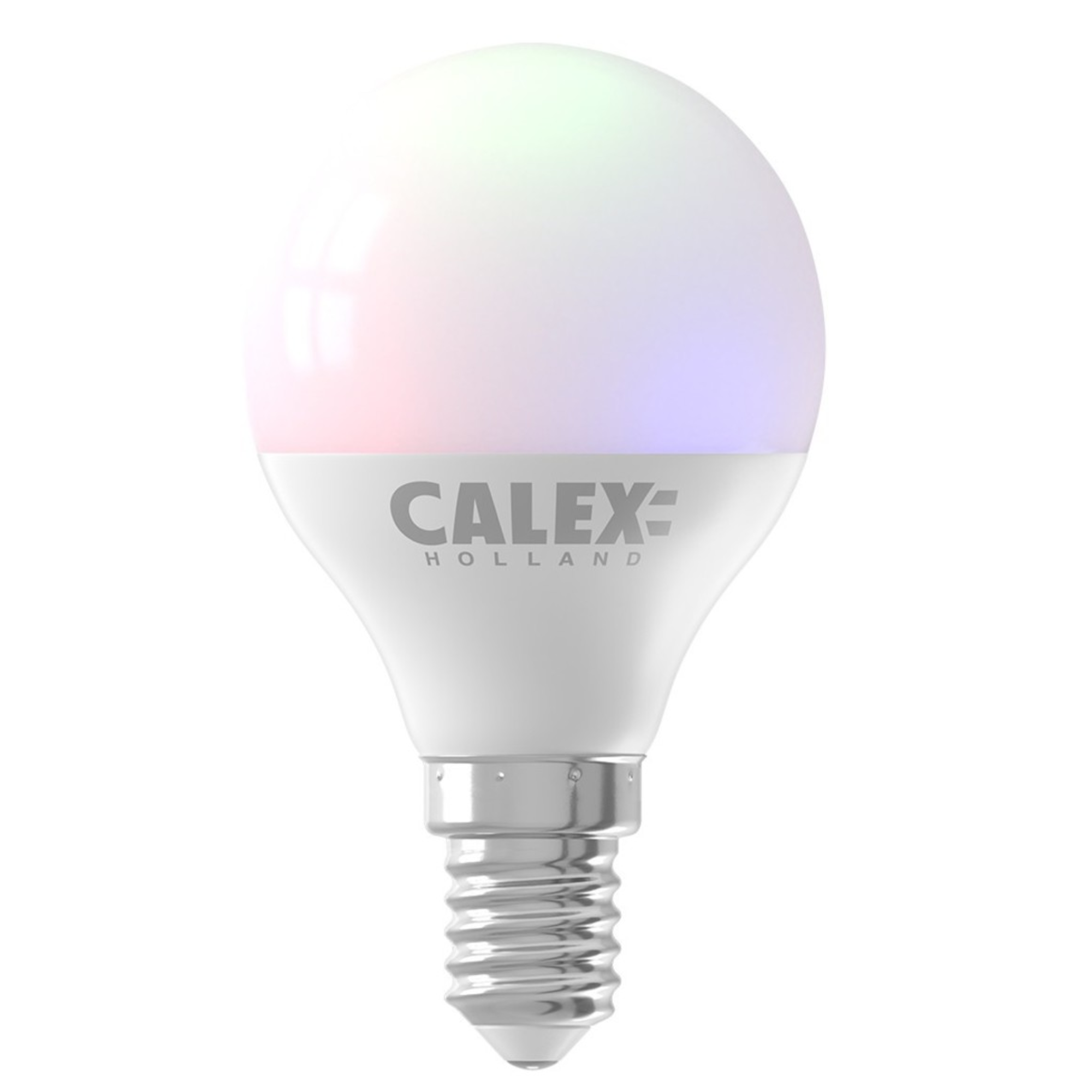 Smart LED Ball-lamp E14 220-240V 470lm 2200-4000K + RGB - Lightexpert.nl