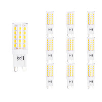 10 Pack - G9 LED Lamp - 3.4 Watt - 380 Lumen - 3000K