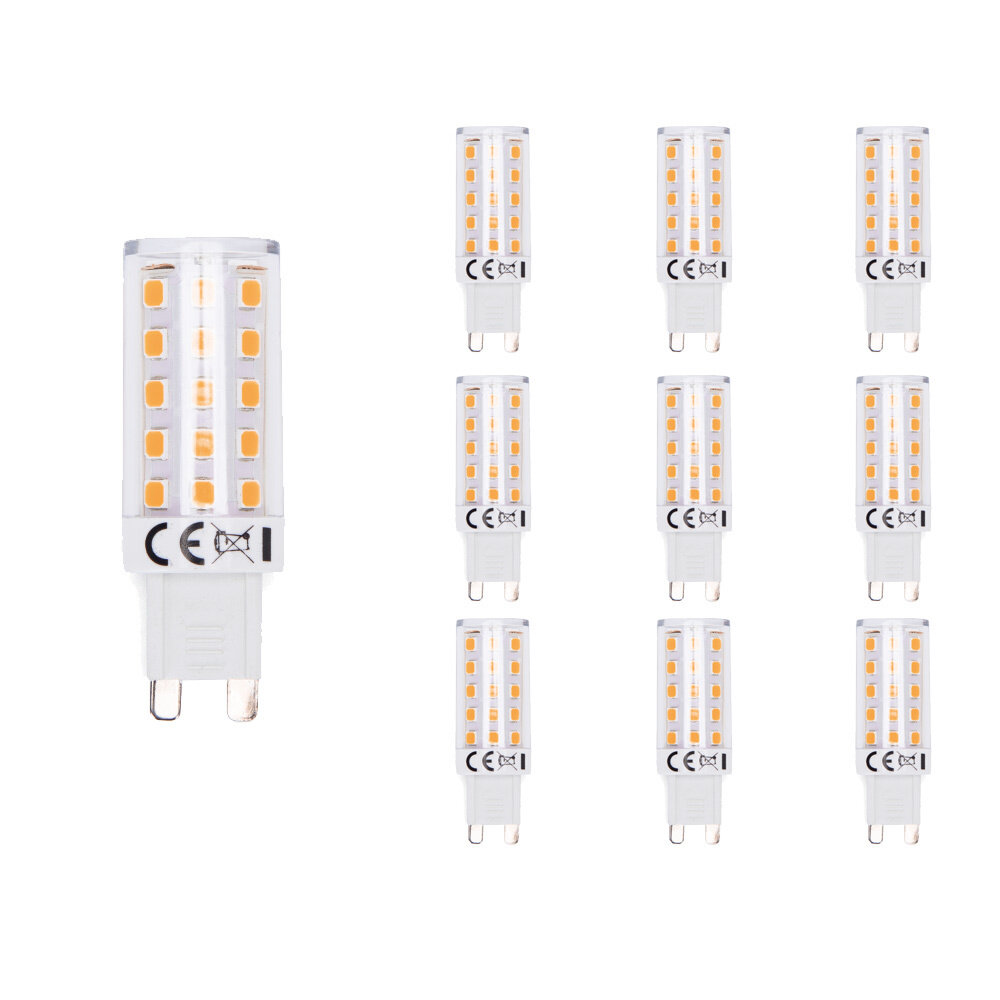 Lightexpert 10 Pack - G9 LED Lamp - 4.8 Watt - 530 Lumen - 3000K