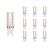 10 Pack - G9 LED Lamp - 4.8 Watt - 530 Lumen - 3000K